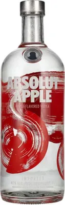 Produktbild von Absolut Äpple Flavored Vodka 40,00 %  1,00 Liter