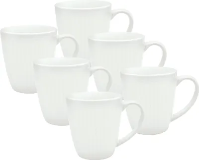 Produktbild von Greengate Alice Becher mit Henkel white 0,3l Set6