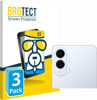 Produktbild von 3x BROTECT Schutzglas für Samsung Galaxy S25 Edge (NUR Kameraschutz) Schutzfolie Panzer Folie Glas Display Schutz klar