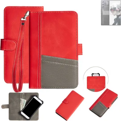 Produktbild von K-S-Trade Handy Schutzhülle für Nubia Redmagic 9 Pro Hülle Portemonnee Brieftasche Klapphülle Kartenfächer Flip Wallet Case Etui