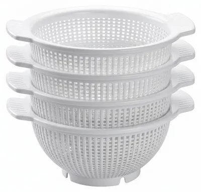 Immagine prodotto di Set 4 Scolapasta / Colini Hemax Classic 23 cm.Colore:Bianco