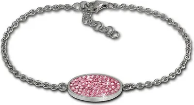 Immagine prodotto di Bracciale Amello in acciaio inossidabile ovale rosa gioielli da donna ESAS01A