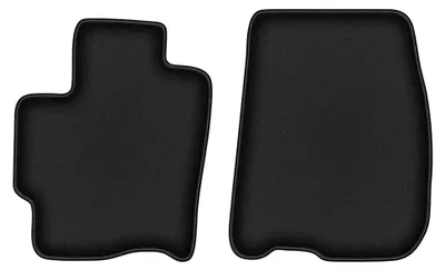 Image de Tapis avant en moquette pour Mazda Premacy I 1999-2005 (monospace) – 2 pièces, noirs, sur mesure – Wielganizator DURBAN