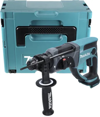 Produktbild von Makita DHR 202 ZJ Akku Kombihammer 18 V 2,0 J SDS Plus + Makpac - ohne Akku, ohne Ladegerät