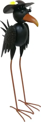 Zdjęcie produktu dla Dekoracja MagicHome Mecco, Vrána, metal, 24,5 x 15,5 x 61,5 cm