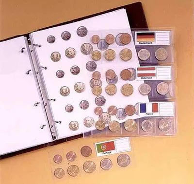 Produktbild von KOBRA-Euro-Münzenalbum Nr. FE grün