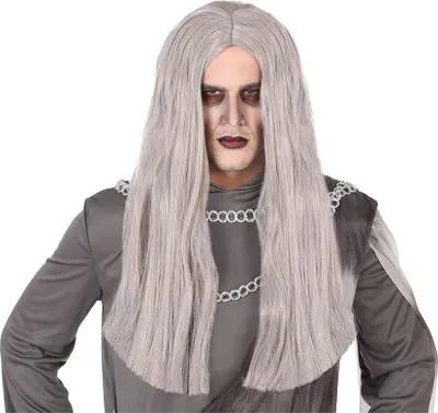 Obrázok produktu pre Atosa Halloween dlhá čarodejnica 60 cm parochňa Brown Brown One Size