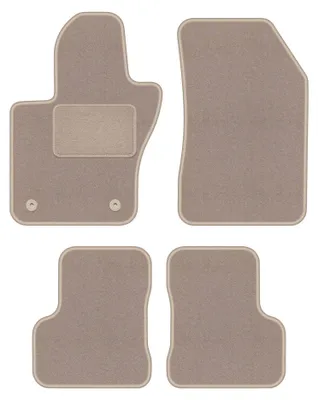 Immagine prodotto di Tappetini in moquette per Jeep Renegade II 2018- (SUV) – set 4 pezzi, beige, su misura – Wielganizator LUX