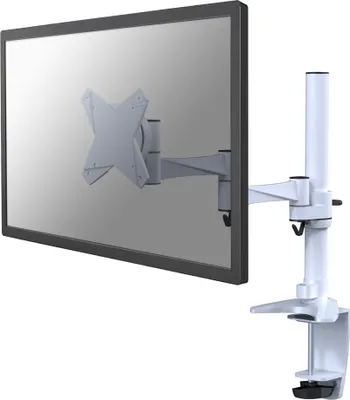 Produktbild von Neomounts by Newstar Monitor-Tischhalterung FPMA-D1330WHITE 10-30" Max.8kg 1 Monitor volle Bewegung weiß