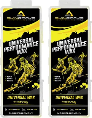 Obrázok produktu pre SkinRocks Univerzálny lyžiarsky vosk LL Snowboardový vosk na žehlenie All IN ONE 500g žltý