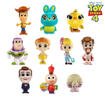 Obrázek produktu pro Toy Story 4 figurky 10-pack minifigurky minis hračky fanouškovské zboží