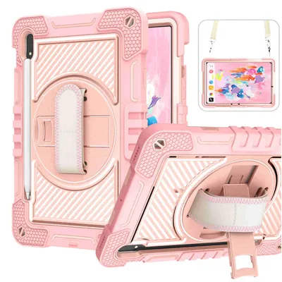 Image de Pour Samsung Galaxy Tab S10 FE / S9 / S9 FE / S8 Housse de protection à 360 degrés