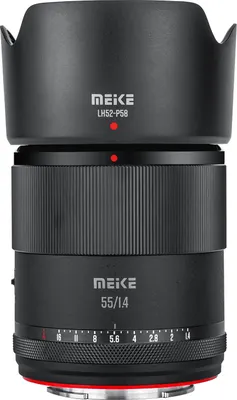 Produktbild von Meike 55mm F1.4 AF STM Aps-C Autofokus Objektiv für Sony E-Mount Kameras