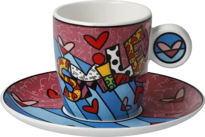 Produktbild von Goebel Romero Britto  - Smile - Espressotasse
