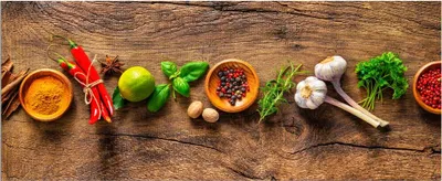 Produktbild von Küchenläufer Kräuter Gemüse rutschfester Flur Teppich