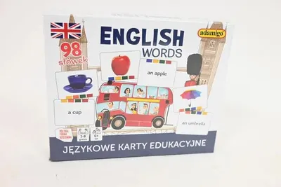 Produktbild von Englische Wörter-Lernkarten 08056