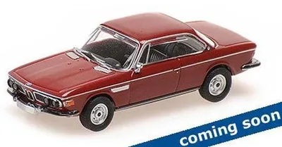 Produktbild von Minichamps 1:87 BMW 3.0 CSI - 1971 - DARK RED METALLIC 870020022