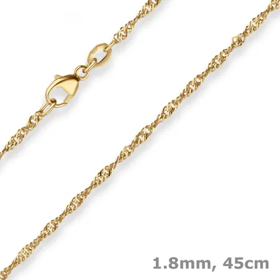 1-8mm-Singapurkette-aus-750-Gelbgold-45cm