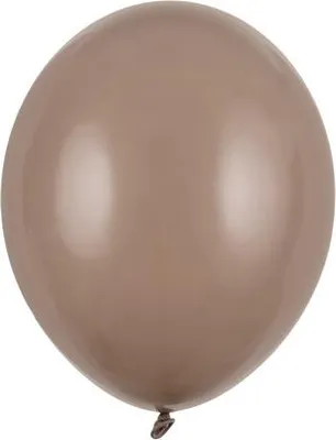 Zdjęcie produktu dla Balony Strong 23 cm, kolor pastelowy cappuccino (1 opakowanie / 100 sztuk)