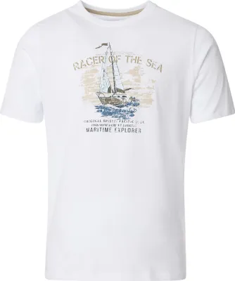 Produktbild von Redmond Herren T-Shirt (251980650), Größe:S, Farbe:Weiß(0)