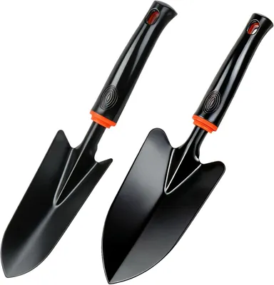 Produktbild von Handschaufel Set 2 Stück, Kohlenstoffstahl, für Garten