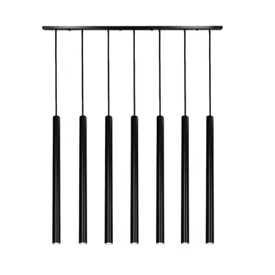Zdjęcie produktu dla Żyrandol YABU czarny 7xGU10x4W metal wym:200x140x4cm IP20 Shilo