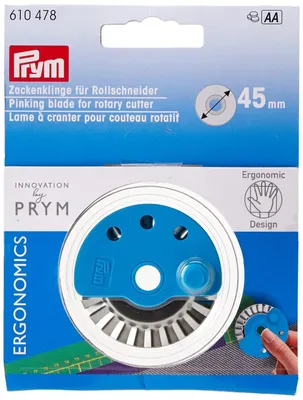 Ersatzmesser Zackenschnitt 45 mm für Rollschneider, 1 St.