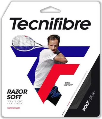 Immagine prodotto di Tecnifibre Razor Soft 1.30 Corda da tennis singola Bianca 1.30 mm Bianca 1.30 mm
