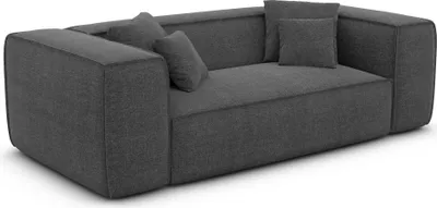 Produktbild von Strukturstoff 2-Sitzer Couch Arelia Anthrazit