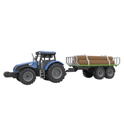 Obrázok produktu pre Traktor s vlečkou 1:32
