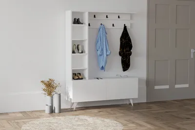 Produktbild von Skye Decor, Predsie?ová zostava - Nidenu (biela)