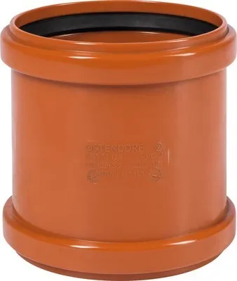 Produktbild von Ostendorf Kunststoffe KGU PVC Überschiebmuffe DN 400 mm, wurzelfest für Hausentwässerung