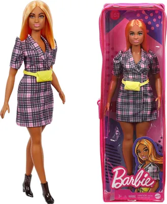 Zdjęcie produktu dla Barbie lalka Fashionistas żółte włosy GRB53