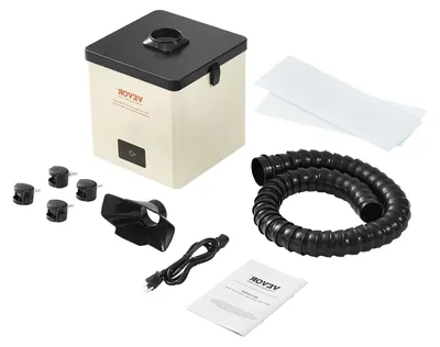 Image de Extracteur de fumées pour soudure - Extracteur de fumées pour brasage - Purificateur d'air - Extracteur de fumées