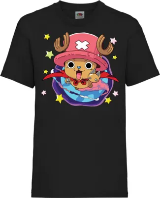 Immagine prodotto di Maglietta per bambini One Manga Piece Anime Tony Tony Chopper, 3-4 Jahr - 104 , Noir