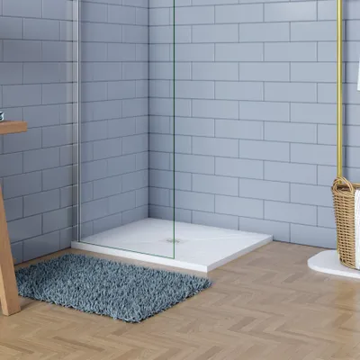 Produktbild von 90X90cm Duschwanne Duschtasse aus Sanitäracryl Dusche Brausewanne mit Ablaufschlauch