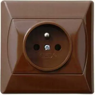 Zdjęcie produktu dla Ospel GP-1AZ/24, Brązowy, IP20, 16 A, 82 mm, 42 mm, 82 mm