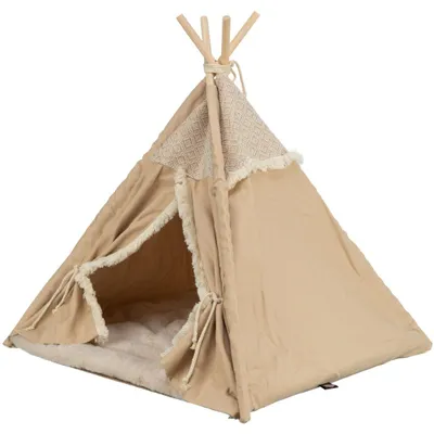 Produktbild von TRIXIE Tipi Boho - beige - 55 × 65 × 55 cm