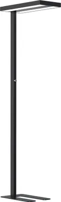 Produktbild von LED Stehleuchte Lara Schwarz Up & Down 2 x 40W 8800lm Neutralweiß 4000K UGR<17 dimmbar + Bewegungssensor + Tageslichtsensor