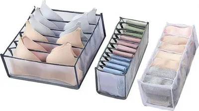 Produktbild von Famanu Kleiderschrank-Organizer mit Fächern - Weiß