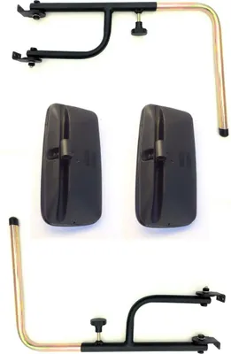 Produktbild von 2x Außenspiegel Rückspiegel LKW Traktor ř15-22 365x190 Spiegelhalter Spiegelhalterung Spiegelarm SET