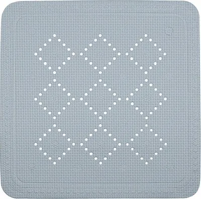 Produktbild von Spirella 7610583133885, Rutschfeste Duschmatte, Erwachsene, Grau, PVC, 550 mm, 550 mm