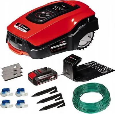 Immagine prodotto di Einhell FREELEXO 500 BT Rasaerba robotico AC/Batteria Nero, Rosso