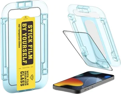 Immagine prodotto di INF Pellicola protettiva per lo schermo con supporto per il posizionamento Trasparente iPhone 11/XR