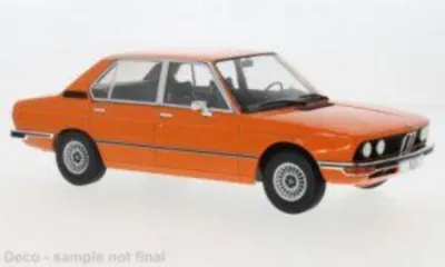 Image de MCG 18540 BMW Série 5 E12 1973 orange 1:18