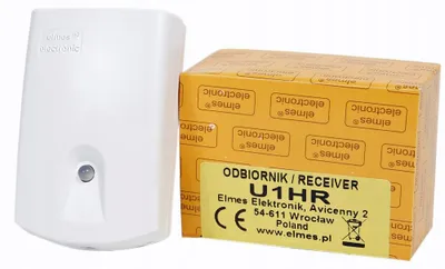 Obrázek produktu pro ELMES U1HR Jednokanálový rádiový přijímač KEELOQ 11-17VDC