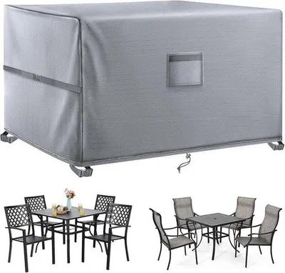 Produktbild von Famanu Gartenmöbelhülle wasserdicht - 150 x 90 x 75 cm, grau