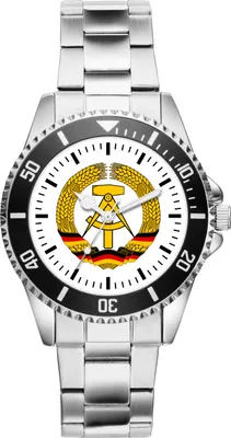 Produktbild von KIESENBERG Herrenuhr Armbanduhr DDR  Geschenk Fan Artikel Zubehör Fanartikel Analog Quartz Uhr 1171