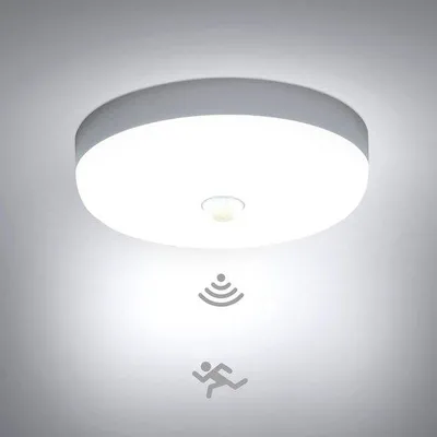 Obrázok produktu pre LED stropné svietidlo 15 W, 6500 K, studená biela, IP56, s pohybovým senzorom