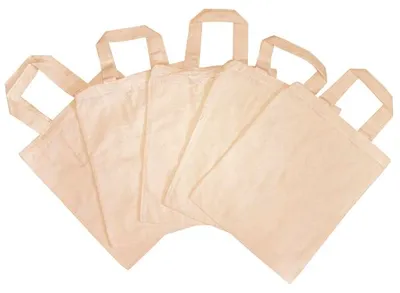 Obrázok produktu pre EDUPLAY 230-005 Detská látková taška bez potlače, 38x42cm, 100% bavlna, prírodná (balenie po 5 ks)